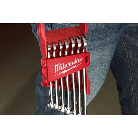 Juego de 7 llaves combinadas imperiales MAX BITE - Milwaukee 48229407