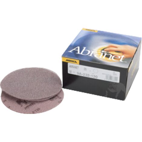 Disco abrasivo Ø 150 mm MIRKA - Caja de 50 - Grano 240 - 5424105025