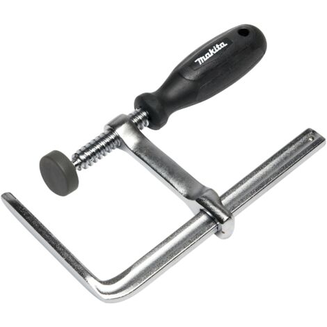 Makita – Abrazadera de carril guía para sierras de mesa – Acero con mango antideslizante – Juego de 2 unidades – 1943855 (1/8)