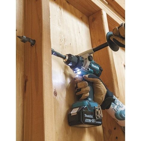Taladro atornillador de impacto sin escobillas LXT 18 V Li-Ion Ø13 mm - Makita DHP486Z (Solo producto)