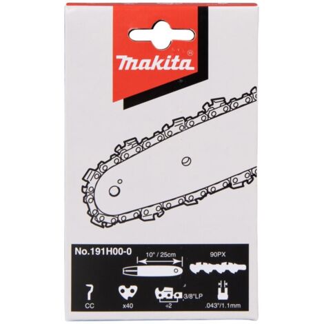 Cadena para motosierra 25cm 3/8" 90PX 40M - MAKITA 191H00-0