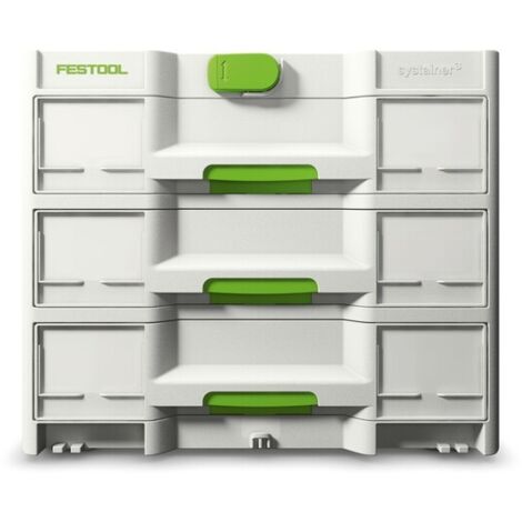 Sortainer de 3 cajones Festool SYS3-SORT/3 M 337 (396 x 296 x 337 mm) – 577769