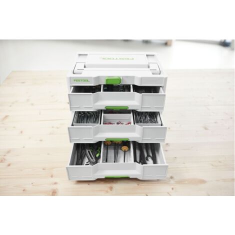 Sortainer de 3 cajones Festool SYS3-SORT/3 M 337 (396 x 296 x 337 mm) – 577769