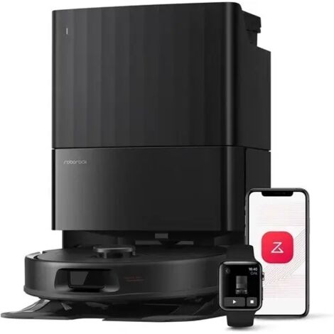 roborock QV 35A Aspirapolvere, 8000Pa, 180min Robot Aspirapolvere con PreciSense® LiDAR per la Registrazione di Mappe, Ideale per Peli di Animali Domestici/Tappeti/Pavimenti