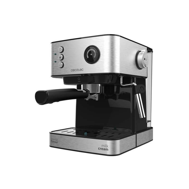 Cafetera express digital power espresso 20 matic, potencia 850w, 20 bares de presión, vaporizador orientable, cecotec