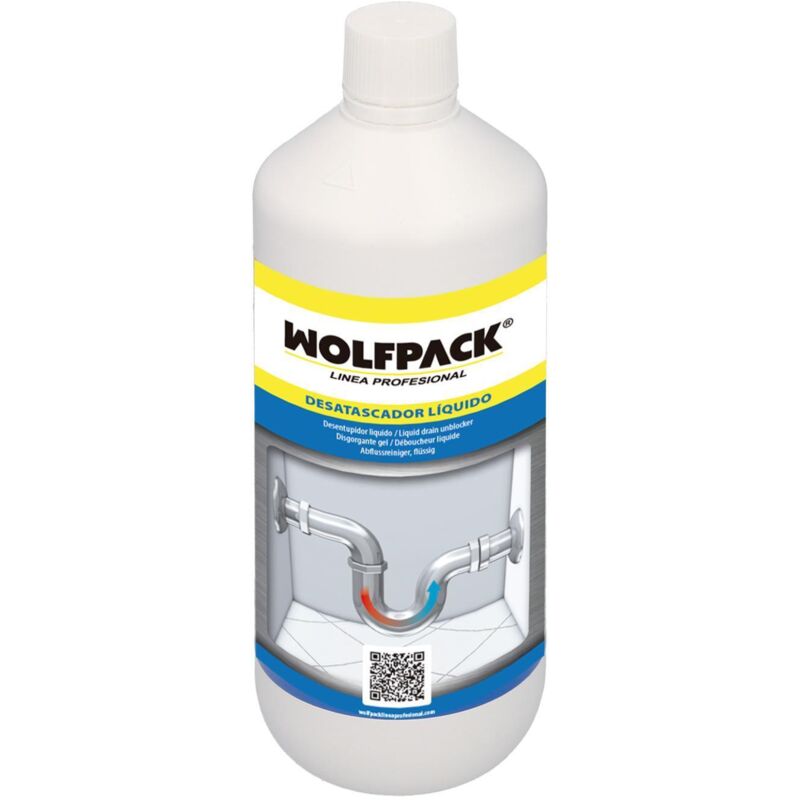 Cespram. FORMATO AHORRO. Desatascador Quimico Concentrado, Eliminador De Atascos En Ducha, Fregadero, Inorodo ., Mas Dificiles Sin Dañar Tuberias. Provat 1L (2kg) (6und
