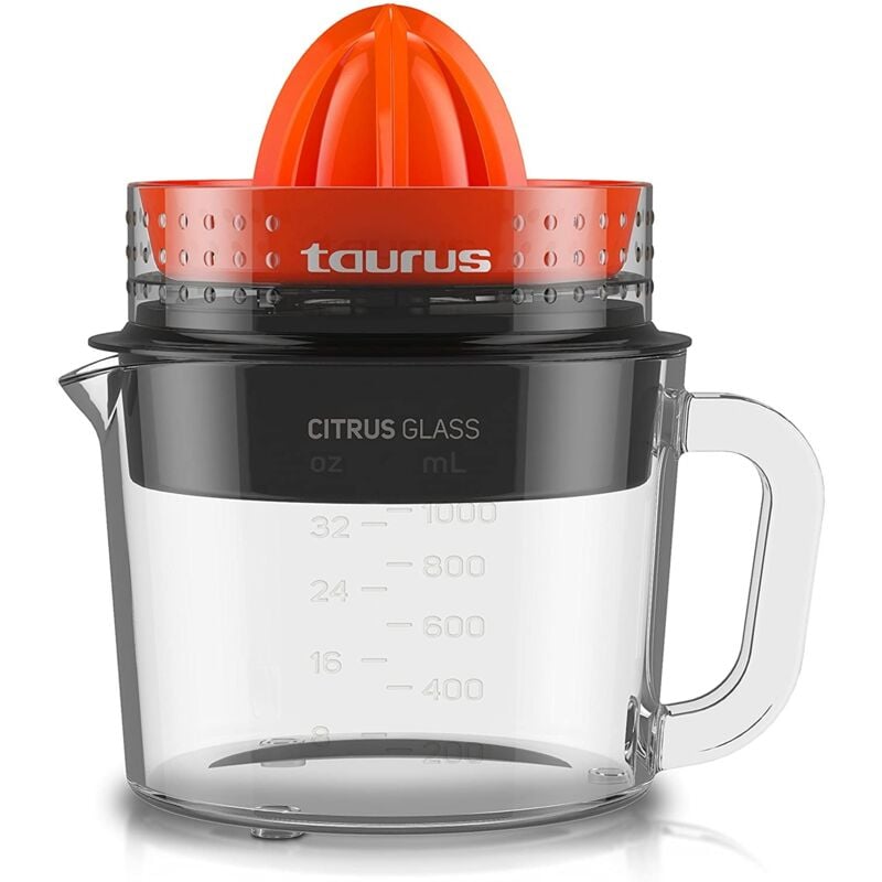 Exprimidor citrus glass 2 conos 1 litro