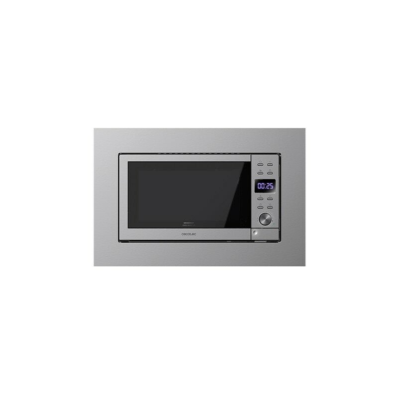 Microondas encastrable grandheat 2000 built- in steel cecotec