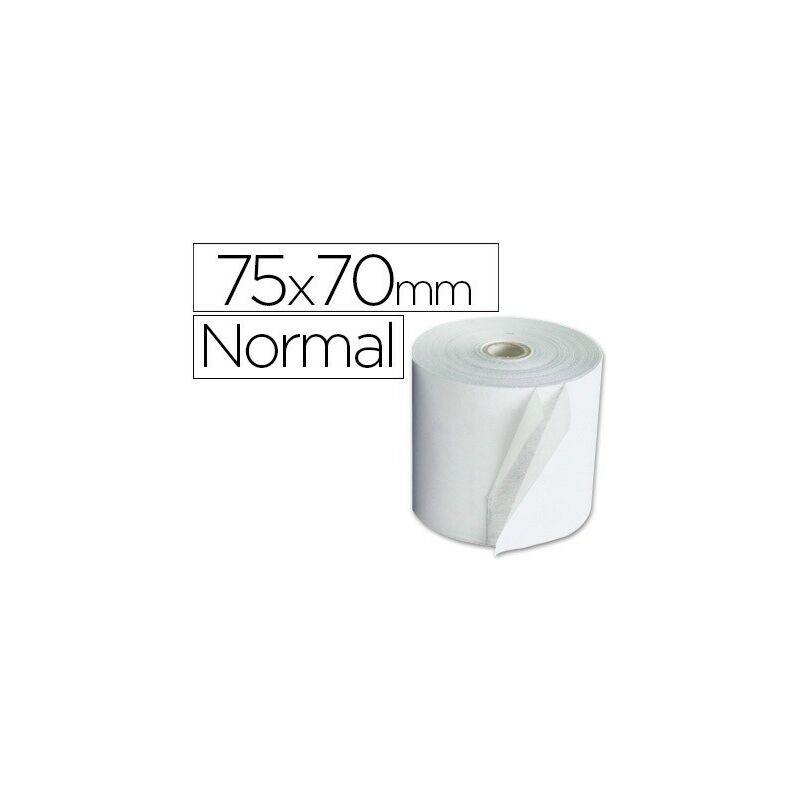 Rolo branco electra 75x70x11mm 60 grs (pack de 10 uds.)