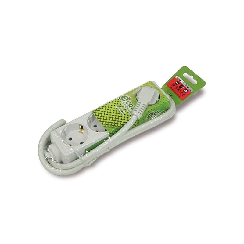 Famatel 9704 Regleta ecosockets 4 enchufes con interruptor de encendido 15 metros hasta 250w infantil or base mult 4t1016a