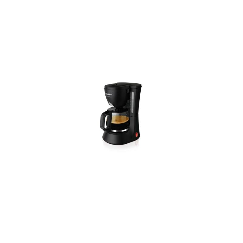 Cafetera goteo negra 600w