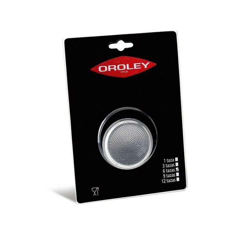 Oroley Recambio Filtro cafetera de aluminio 3