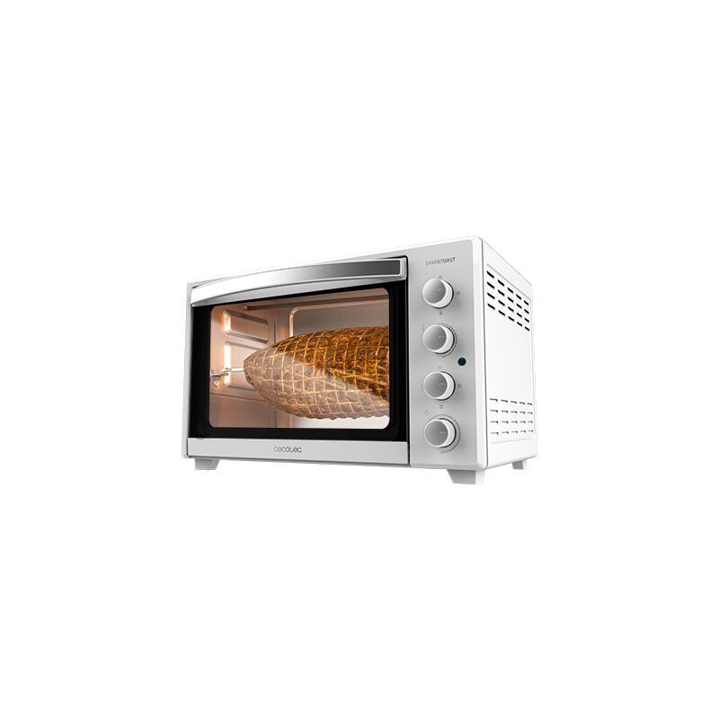 Horno sobremesa de convección bake&toast 4500 white gyro cecotec