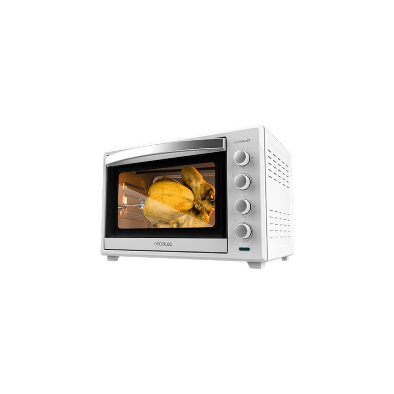 Horno de sobremesa 60l bake&toast 6000 white gyro cecotec