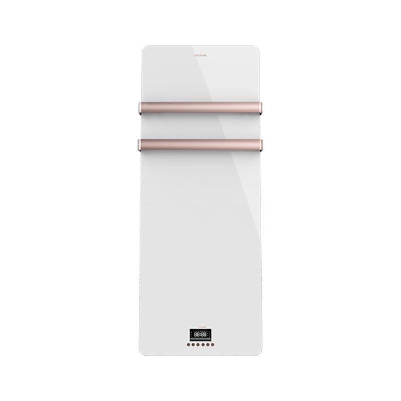 Toallero eléctrico readywarm 9870 crystal towel rosegold cecotec