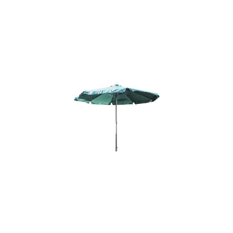 Parasol metal 48 mm manivela 3 mt verde