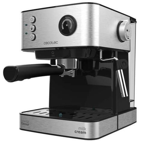 Cafetera express digital power espresso 20 matic, potencia 850w, 20 bares de vaporizador orientable, cecotec