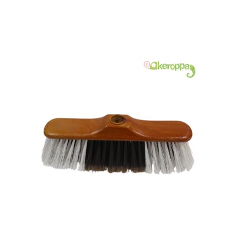 Escoba Extensible Keroppa - Cepillo Suave Con Palo Telescópico De 0,8 A 1,5 M, Ideal Para Suelos De Madera