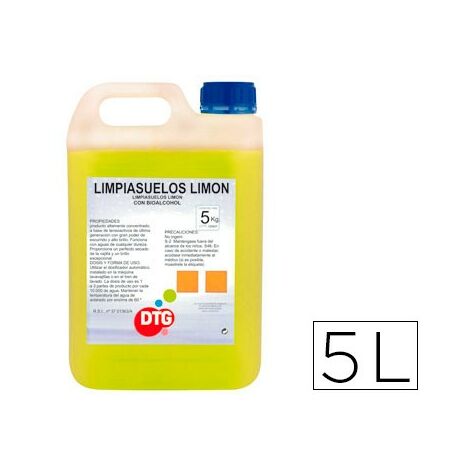 Pqs Alcohol de limpieza con aroma limón 1 l