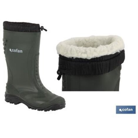 Bota agua forro polar cosido t-43