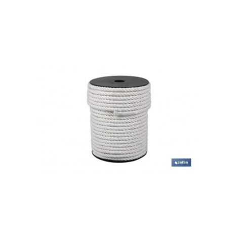 main image of "Carrete cuerda nylon mate 4c 18 mm 100 mts bco"