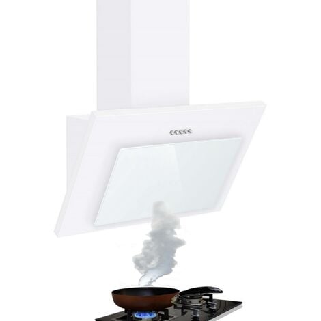 Hotte aspirante cuisine 60 cm - Klarstein - 350m³/h - hotte inclinee avec 3  vitesses - LED - hotte murale classe B - noir - Cdiscount Electroménager