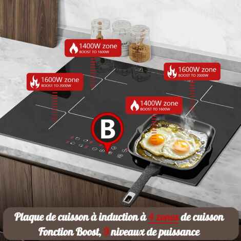 Four Encastrable KKT KOLBE 60 Cm + Table Induction 59 Cm - Acier Inox Et Pyrolyse A++