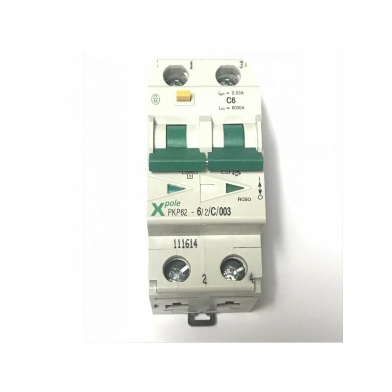 Eaton Pkp62-40/2/c/003 interruttore magnetotermico differenziale 2p 40a  c0,03-ac 6ka
