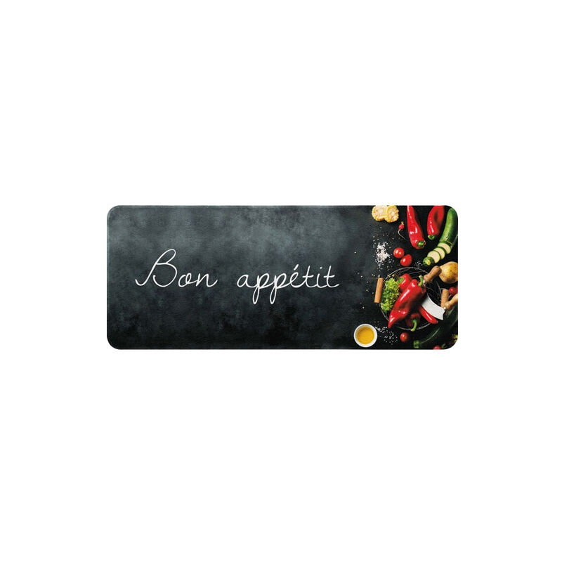Tapis de cuisine 50 x 120 cm - Bon Appétit - IDMAT
