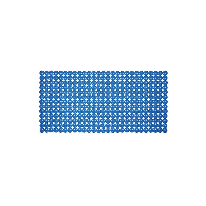 Fond de baignoire bulles bleu transparent 72x36cm - IDMAT