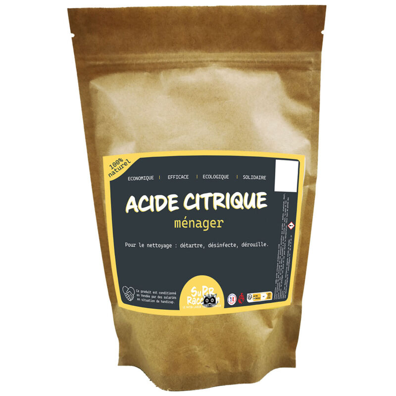 Acide Citrique Ménager 179657 Sac 400g Super Raccoon — free download
