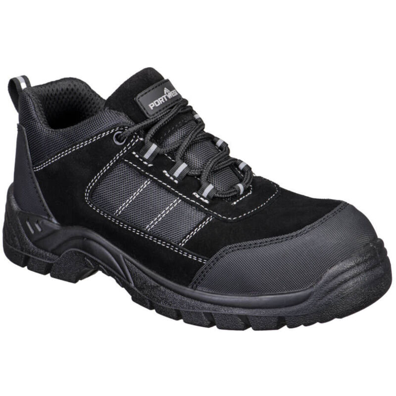 Bottes De Sécurité Ferko ZF-60055S/43 Cuir Noir S1P SRA Taille 43 - Bout Et Semelle Acier