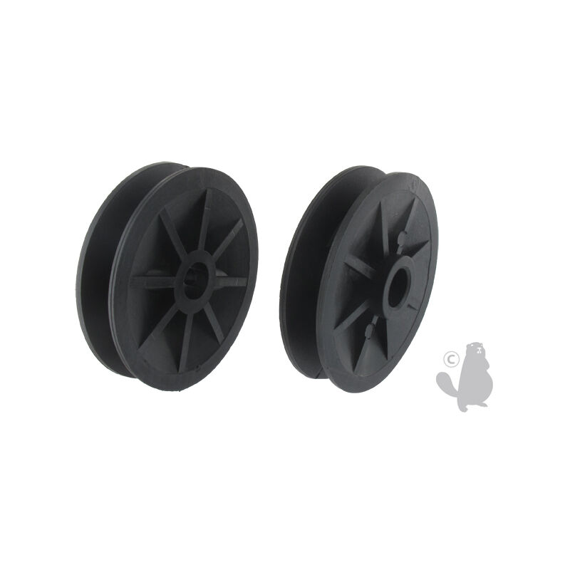 Poulie De Renvoi Pour Tondeuse – Remplace 756-0981A, 756-04224, 956-0981 – Métal – Diamètre 8,9 Cm – Compatible Exmark, Murray, Simplicity, Snapper, Bobcat