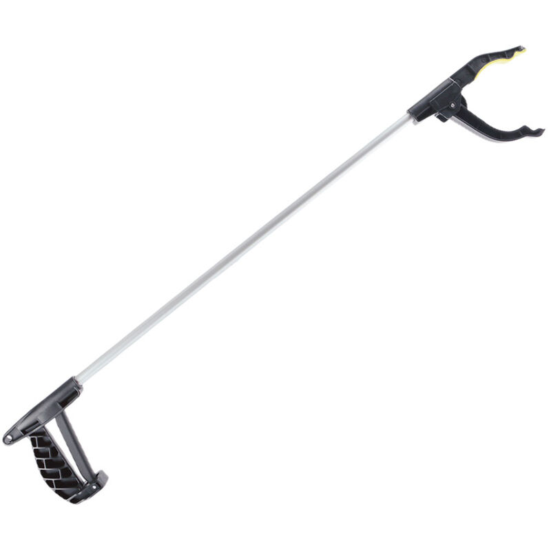 Pince De Ramassage Pliante 82cm Awsuc - Tête Rotative 360° En Aluminium, Aimants Puissants, Idéal Pour Seniors, Jardin Et Maison (Bleu)