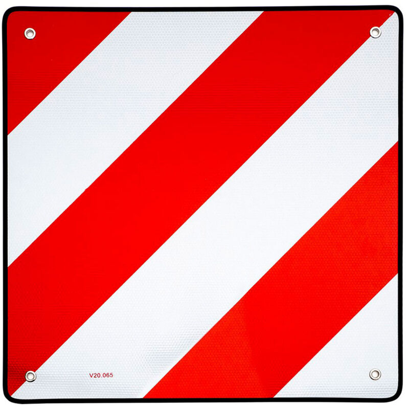 Panneau D'interdiction Bateaux à Moteur En Aluminium Réfléchissant 30,5x40,6cm - Imperméable, Résistant Aux Intempéries