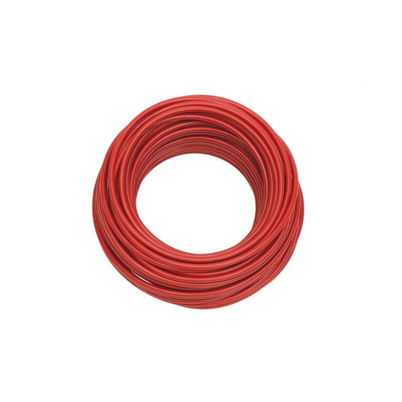 EBROM Câble Batterie 5m Rouge H07V-K 25mm² - 100% Cuivre OFC Pour Véhicule Et Applications Électriques
