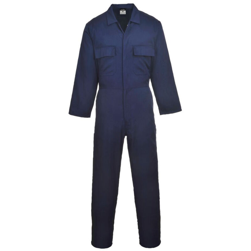 Portwest Euro Work - Combinaison De Travail - Homme  L Régulier   Bleu Marine Utrw1030