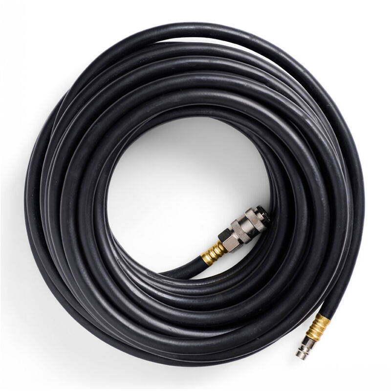 Tuyau D'air Comprimé Poppstar 10m – 6/12mm Avec Raccord Rapide – PVC