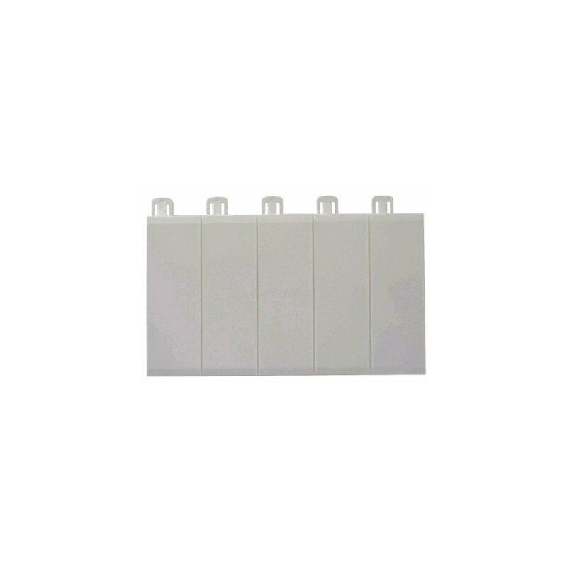 Obturateur enclipsable 5 modules pour tableau legrand