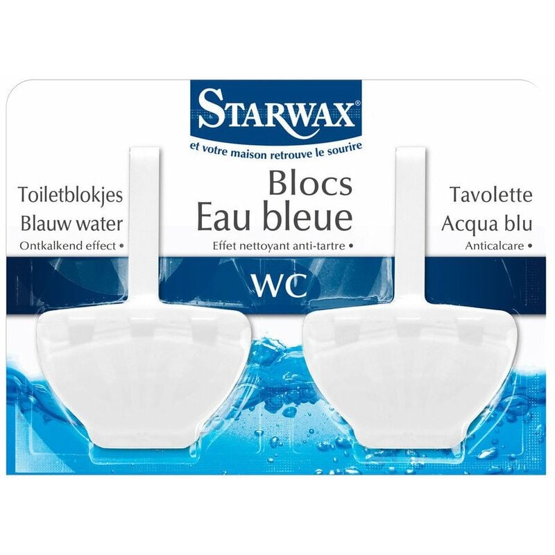 Bloc Cuvettes Wc 40g X2 - STARWAX