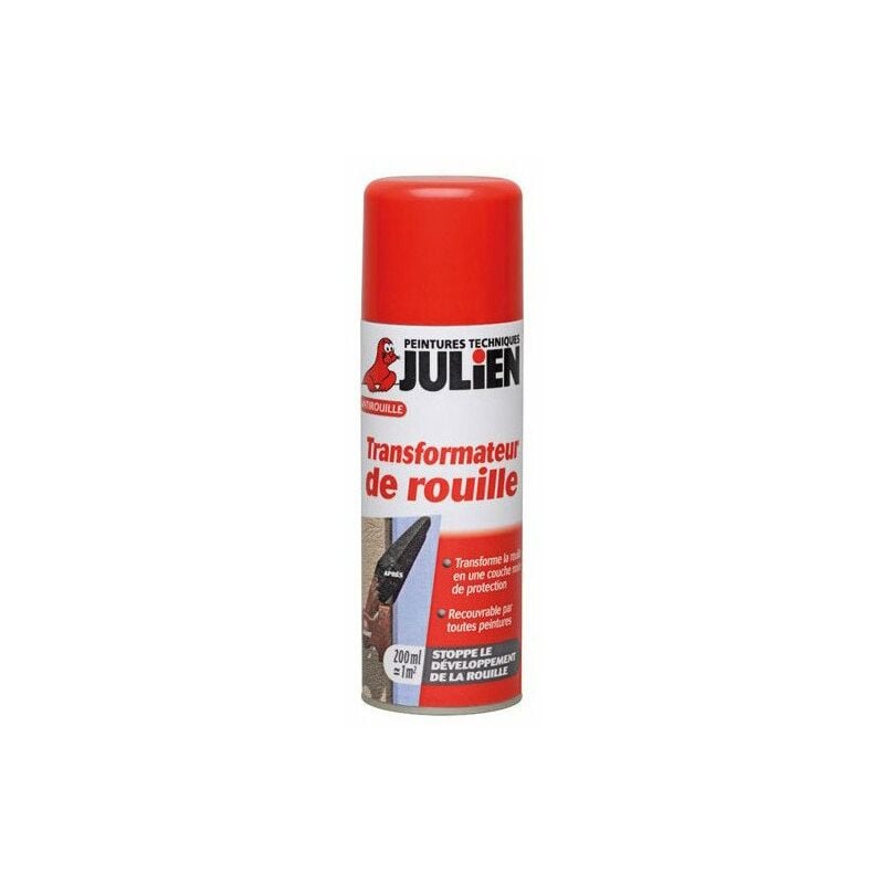 Stop Rouille Transformateur aerosol 200ml - JULIEN
