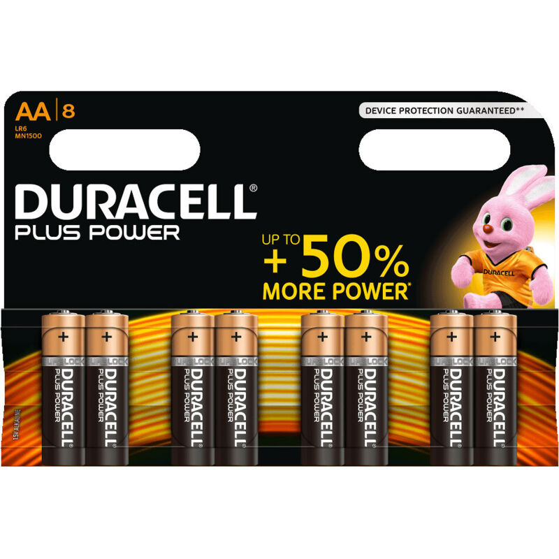 Lot 40 Piles Duracell AA Optimum – Modèle MX1500 LR6 Alcalines