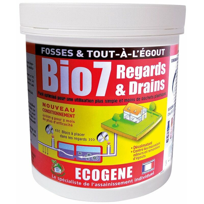 Entretien fosse toutes eaux - 24 doses - Bio 7 - ECOGENE Articles