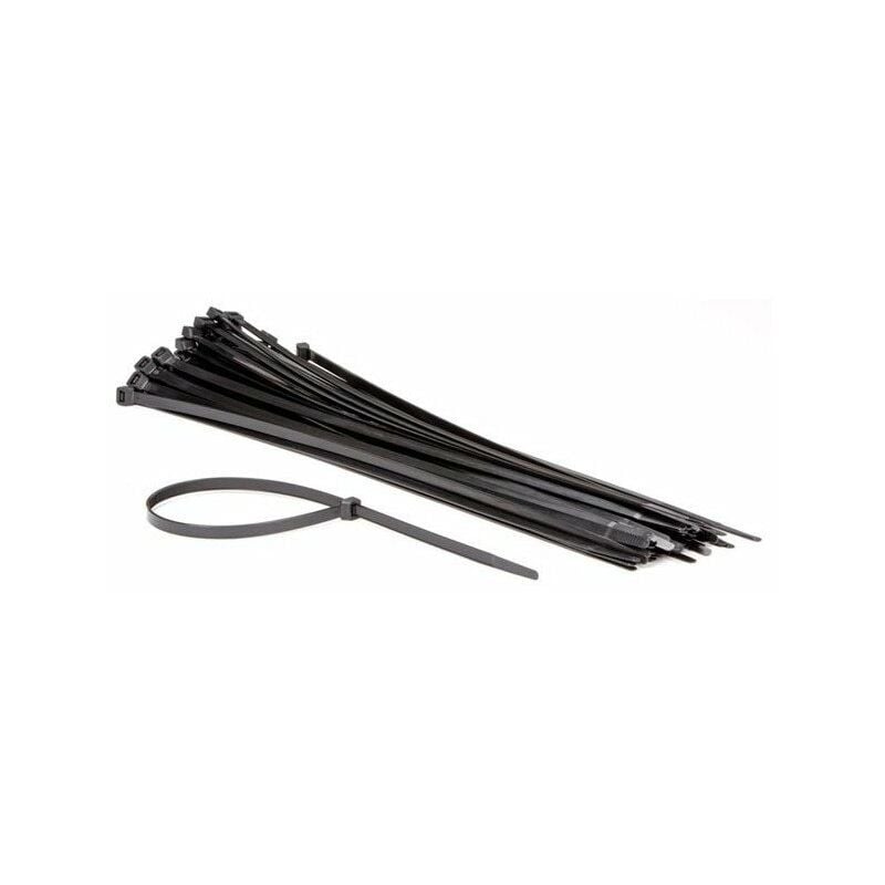 Colliers Rilsan noirs (lot de 100) - 200 x 3.6 mm - Câble management - Top  Achat