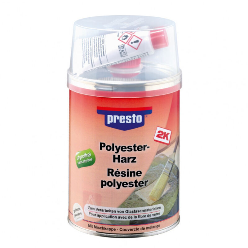 Résine 570gr + 20gr de durcisseur SINTO