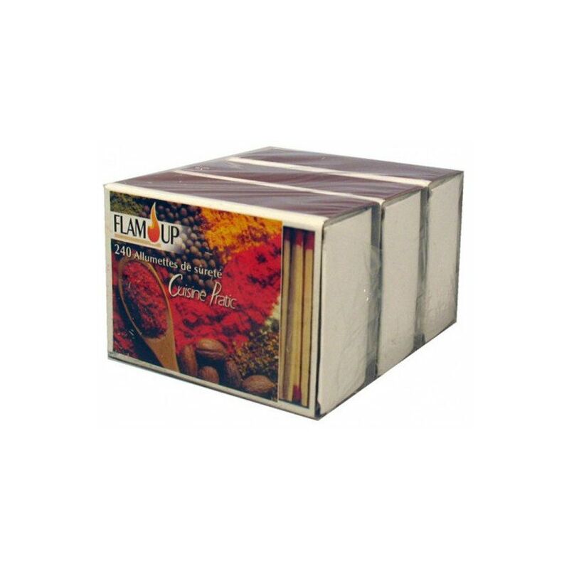 Allumettes Longues - Bois - 15 cm - boîte 50 pièces - Utilisation