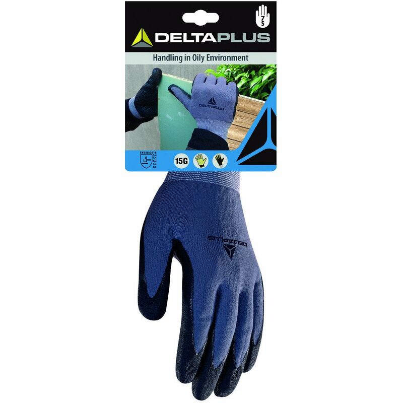Delta Plus - Gants de protection antidérapant - Taille 9 - paume mousse  latex Pas Cher | Bureau Vallée
