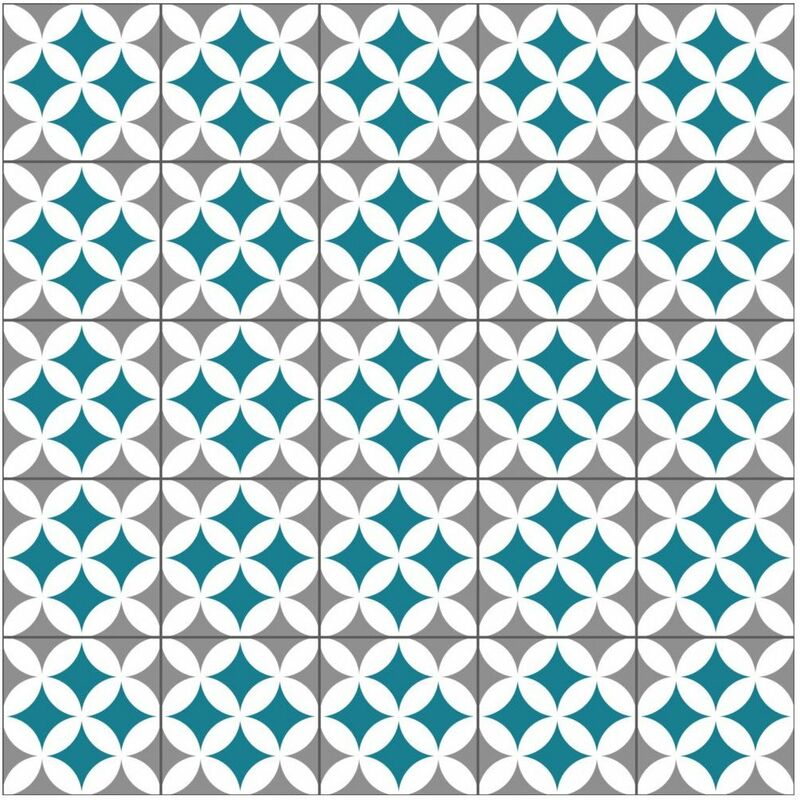 Carrelage Adhesif 3d Odense Bleu - ACCESS DECO