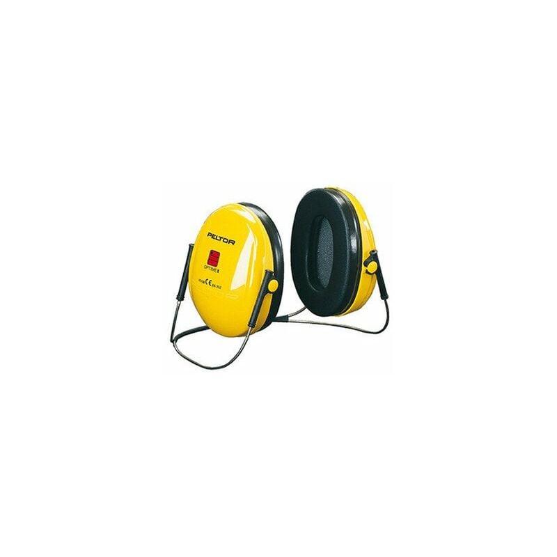 Casque anti-bruit 3M™ Peltor™ modèle Optime™ I, jaune, type serre-nuque et