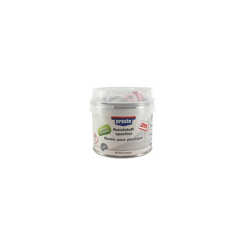 Mastic plastique Presto 250g Blanc